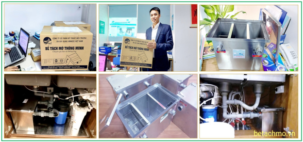 Bể tách mỡ thông minh