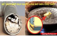 Nghiên cứu và ứng dụng phương pháp Tách dầu mỡ – Giải pháp nhỏ cho bài toán lớn về môi trường đô thị