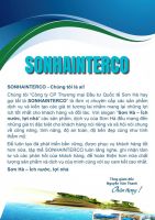SONHAINTERCO - Chúng tôi là ai!